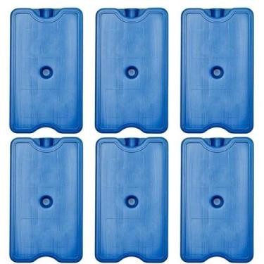 Imagem de Gelo Artificial Reutilizável Rígido De 500Ml - 6 Unidades - Clio Gel