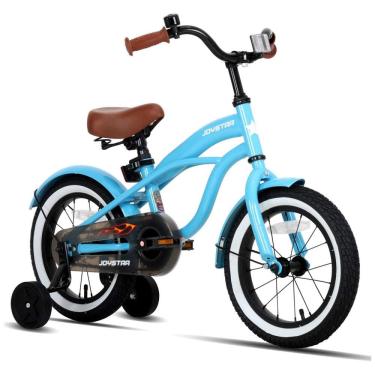 Imagem de Bicicleta Infantil com Apoio para os Pés e Pneu sem Ar, 2 anos, JOYSTAR, Azul