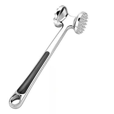 Imagem de Martelo Batedor Para Carne Zinco Duas Faces Gourmet,martelo de carne,Martelo De Inox Para Carne