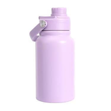 Imagem de Garrafa Térmica Inox 350ml com Alça Ergonômica e Tampa Antivazamento | Parede Dupla e Isolamento a Vácuo