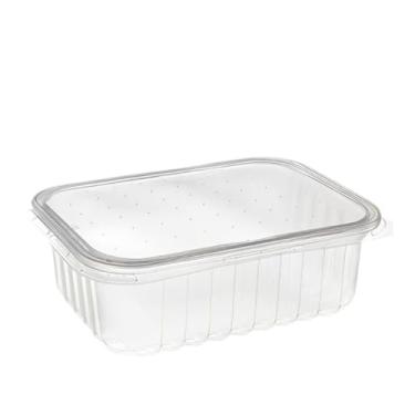 Imagem de Pote Embalagem Marmita Descartavel Rentagular Plastico 500ml 400ml 250ml 750ml(400/350 ML,48 UNIDADES)