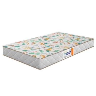 Imagem de Colchao Infantil Para Berço 130x70 Cm Espuma D18 Branco Gazin Branco -
