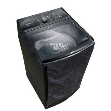 Imagem de Capa Maquina De Lavar Lavadora Brastemp 14g Bwk Abertura em Zíper Pret