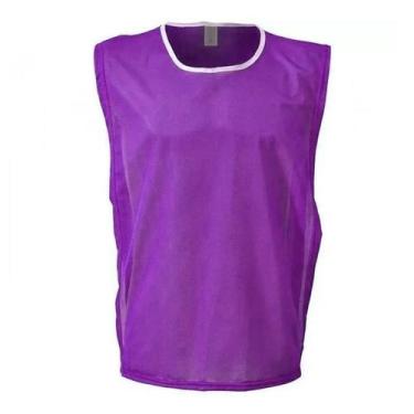 Imagem de Colete de Treino Adulto para Futebol - TRB, Roxo