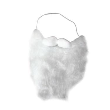 Imagem de Dynwave Barba de Papai Noel - Acessório para Fantasia, Ideal para Óperas, Carnaval, Festas à Fantasia e Bailes de Máscaras.