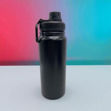 Imagem de Garrafa Térmica Inox Esportiva 600ml  Alta Qualidade e Praticidade - N