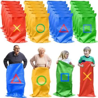 Imagem de Potato Sack Race Bags HolyMaji, conjunto de 20 para adultos e crianças