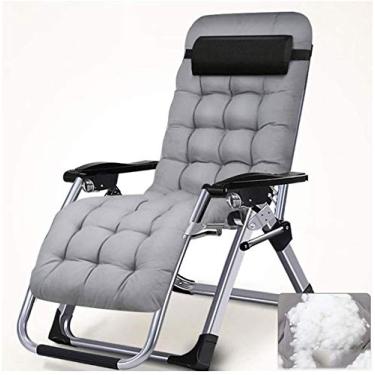 Imagem de Espreguiçadeira, cadeiras reclináveis, dobráveis, cadeiras de pátio grandes, reclináveis, cadeira de cochilo, jardim, praia, gramado, cama doméstica, cadeira portátil, sofá preguiçoso, carregando 200