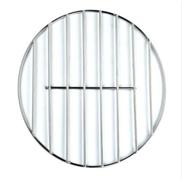 Imagem de Malha de churrasqueira de aço inoxidável redonda para churrasqueira redes de assado domésticas ferramentas de grelha de bacon redes de ferro acessórios para churrasco antiaderente tapete de churrasco