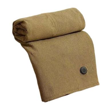 Imagem de Xale aquecido | Envoltório de xale aquecido elétrico USB - Três configurações de temperatura lavável para roupas de cama para clima frio, dormir, trabalhar, viajar, acampar, viagem de carro