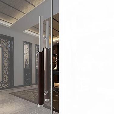 Imagem de Puxador de porta de escritório de empurrar e puxar, maçaneta de porta de vidro de aço inoxidável, puxador de porta deslizante para sala de conferências, acessórios de ferragem de porta/B/600 mm (A 600