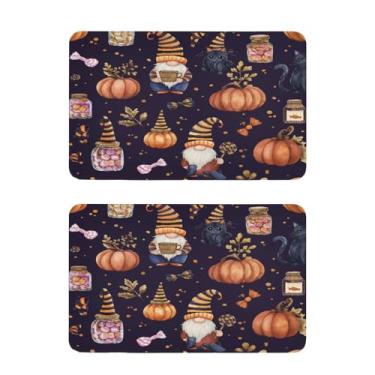 Imagem de Blueangle Conjunto de 2 ímãs de geladeira, lindos gnomos, potes de doces - Ímãs decorativos engraçados de geladeira de cozinha - Seguro para lava-louças e decoração magnética durável (521)