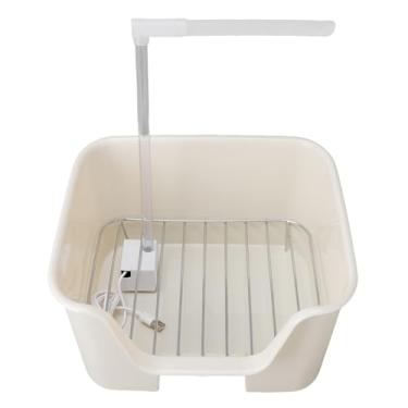 Imagem de YOUTHINK Banheira para Pássaros, Banheira Elétrica para Pássaros Com Circulação Automática de água para Animais de Estimação Pequenos, Mini Cascata Compacta de Chuveiro de Piscina para Periquitos,