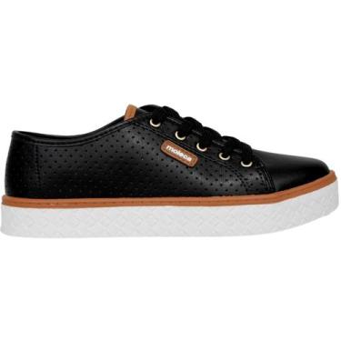 Imagem de Tenis Casual Sport Flatform Feminino Moleca 5712.205.15216, Preto, 39