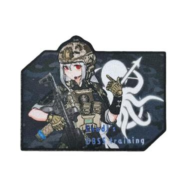 Imagem de Remendo de anime para meninas, remendo de moral, remendo tático, militar, adesivos decorativos costurados em mochilas, coletes, jaquetas, jeans, chapéus
