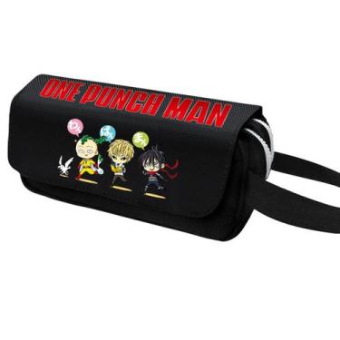 Imagem de Bolsa de lápis Anime Pencil Box Saitama's One Punch Man - Yiweisai