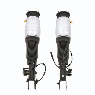 Imagem de Jecoupoon 546053N517 2 peças amortecedores de suspensão dianteira Airmatic com eletrônicos compatíveis com Equus 2011-2016 546063N517 546053N530 546063N530 esquerda e direita