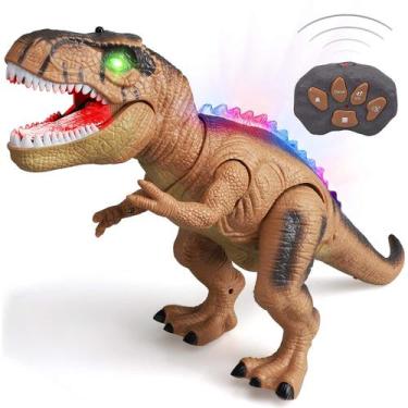Imagem de Brinquedo de dinossauro com controle remoto STEAM Life para crianças T