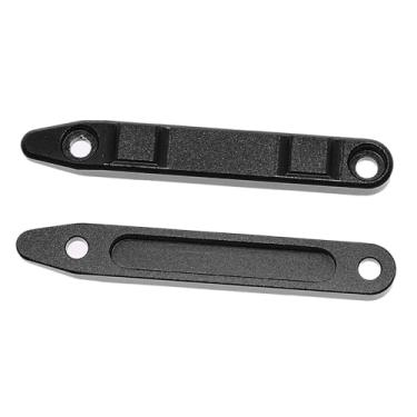 Imagem de Dynwave 2x Acessórios para Trilho de Proteção do Teto de Carro RC 1/16, Peças de Reposição, Substitui Diretamente Peças de Carro RC Portátil, Liga de Alumínio, Preto