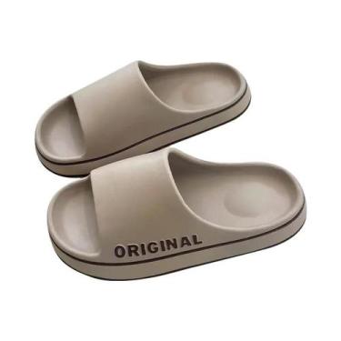 Imagem de Chinelos De Praia Femininos Em Cores Sólidas Feslishoet Antiderrapante