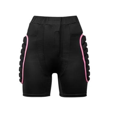 Imagem de kowaku Calções de proteção acolchoados, calças de impacto, protetor de cóccix, almofadas de proteção para as nádegas, equipamento de para ciclismo, esqui, Xl