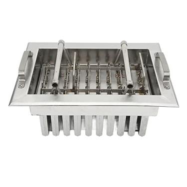 Imagem de Eujgoov Mold de Sorvete de Aço Inoxidável de 4,20 Orifícios, Fabricante de picolé DIY, Material de Qualidade Alimentar, Fácil de Lançar e Fabricante de Palitos de Gelo Rápido, Lolly de Gelo Familiar