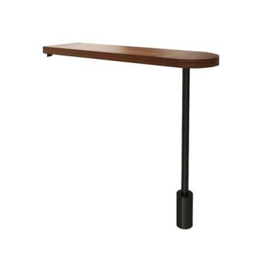 Imagem de Mesa de bar Mesa de bar madeira simples, divisória para sala estar, cozinha, parede, mesa jantar com pés altos(Médio)