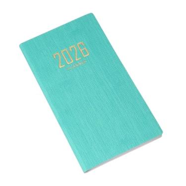 Imagem de PATIKIL Caderno planejador diário 2026, 17,3 x 9,7 cm, 64 folhas sem data para fazer listas de tarefas diárias, semanais, mensais, caderno de bolso para escritório, casa, estudo, trabalho, remoção de