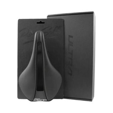 Imagem de Selim De Bicicleta Ultralight De Carbono 148g 240x155mm Com Almofada D