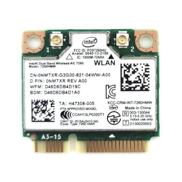 Imagem de Intel Adaptador de rede 7260.HMW Dual Band Wireless-AC 7260 PCI Express meio mini cartão 802.11 b/a/g/n/ac
