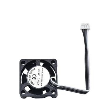 Imagem de Atualização hotend compatível com bambu lab p1p/x1c/p1s/x1-cabeça de impressão de bico de aço endurecido, peça de reposição de impressora 3d(X1 series Fan)