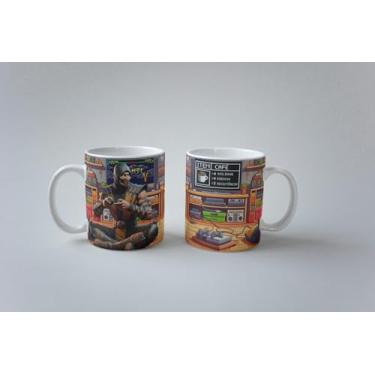 Imagem de Caneca Gamer Todos Os Personagens De Jogos Porcelana 325ml (MOD09)