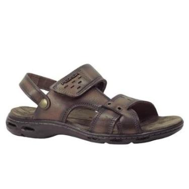 Imagem de Sandália Pegada 130688 Couro Masculina-Masculino