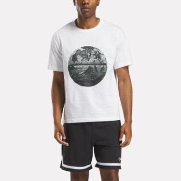 Imagem de Camiseta Reebok Hoopwear Masculina-Masculino