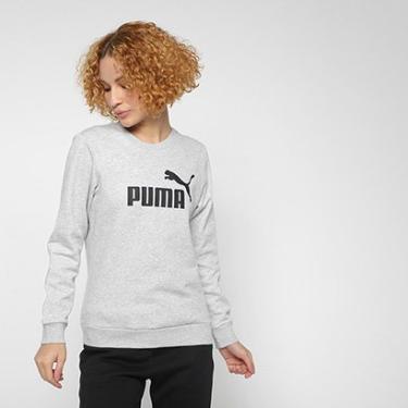 Imagem de Moletom Puma Essentials Logo Crew Fl Feminino-Feminino