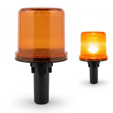 Imagem de Bastao Solar Sinalizador Viario Cone Transito Obra Sinalizaçao Rodovia