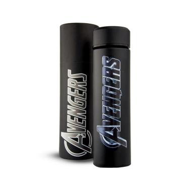 Imagem de Garrafa Térmica Vingadores Inox 500ml Oficial Marvel-Unissex