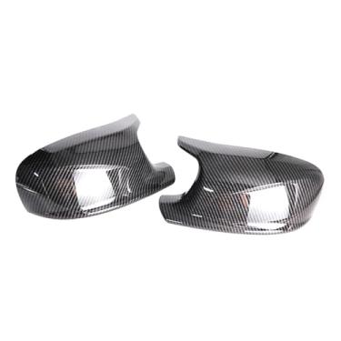 Imagem de Capa De Espelho Lateral Do Carro Capa De Espelho M-estilo Capa De Espelho Retrovisor Lateral Do Carro Compatível Com Bmw X3 F25 X1 E84 Pré-lci 2010-2013(1 pair Carbon look)