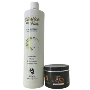 Imagem de Plastica dos Fios Cavier 1L Mas Teia! - Cavier Cosmeticos