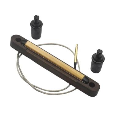 Imagem de Colaxi Captador piezoelétrico para instrumentos musicais, acessório substituto, robusto e leve, para baixo, com conector de saída de 2,5 mm, 6 Cordas