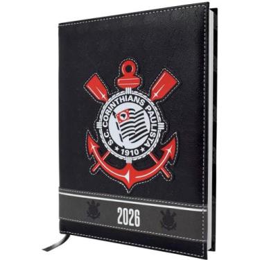 Imagem de Agenda 2026 Corinthians Capa Dura 168 Folhas 134X190MM - DAC