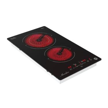 Imagem de Cooktop de Indução Life 4 Queimadores Vitrocerâmico Painel Touch, 9 Níveis de Potência e Timer 99 Minutos, Instalação Embutir 220V