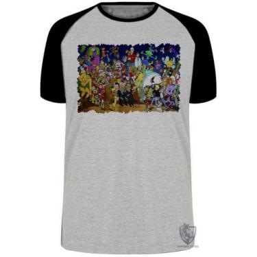 Imagem de Camiseta Hanna Barbera personagens III Blusa Plus Size extra grande ad
