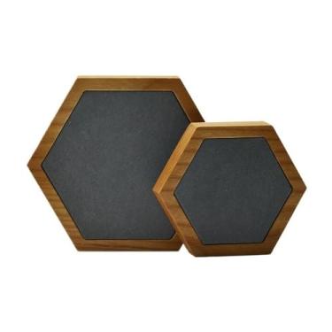 Imagem de Suporte de exibição de joias bandeja de joias anel de madeira brinco pulseira bandeja de exibição de joias adereços de exibição de joias organizador de joias (bege)