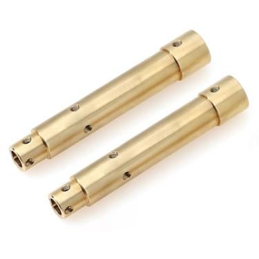 Imagem de Peças de carro com controle remoto, tubo de eixo para controle remoto, peças de atualização de carro, controle remoto, acessórios de carro, substituição de tubo de eixo para SCX10 de substituição de