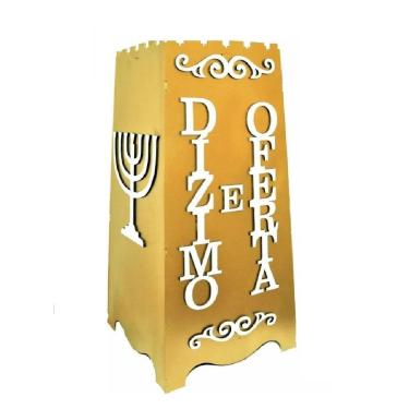 Imagem de Gazofilácio Dízimos E Ofertas Igreja  Grande  Dourado