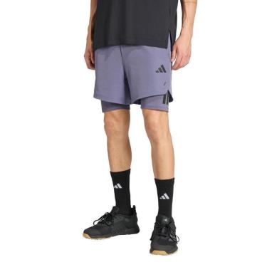 Imagem de Short Adidas Power 2 em 1 Masculino-Masculino