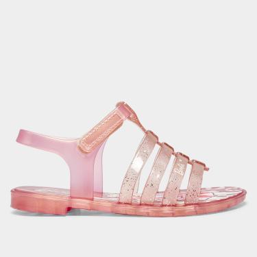 Imagem de Sandália Infantil Grendene Kids Barbie Ice Cream Flox Menina-Feminino
