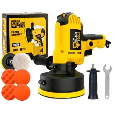 Imagem de Politriz lixadeira 5 Polegadas 500W 220V Profissional The Black Tools,