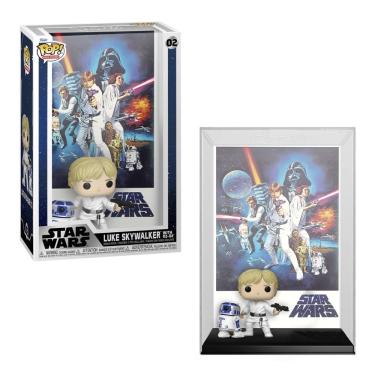 Imagem de Funko Pop Movie Posters Star Wars 02 Luke Skywalker w/ R2-D2